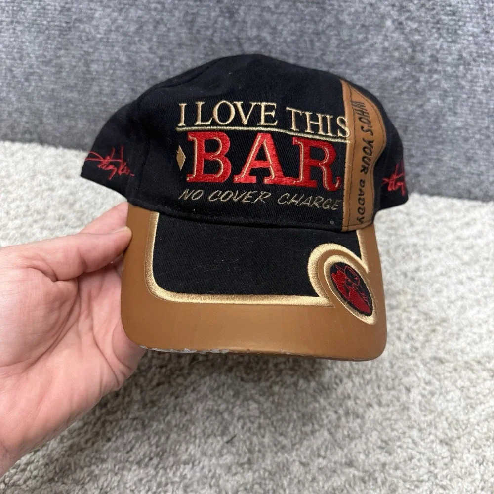 JTRL Toby Keith I Love This Bar / Who's Your Daddy Hat cap‎ strapback (w/ wear)